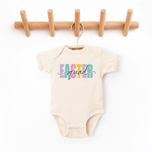 The Juniper Shop Easter Squad Colorful Baby Bodysuit Newborn Natural Target