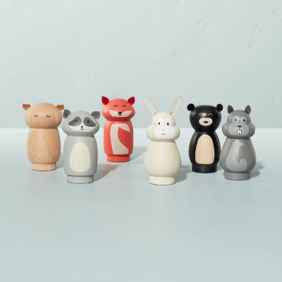 Toy Woodland Animal Figurine Set 