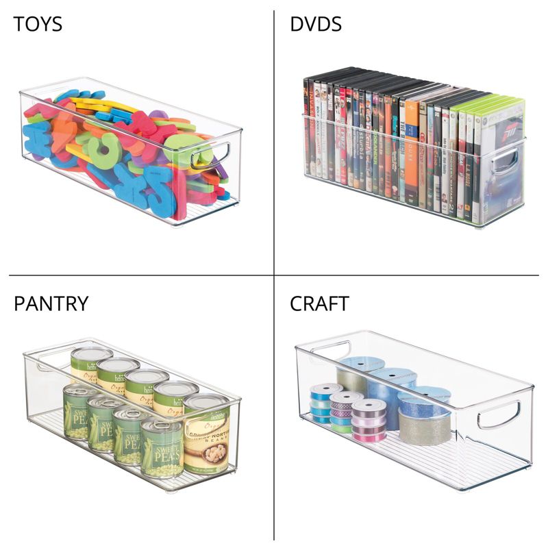 mDesign Plastic Video Game and DVD Storage Home Organizer, 5 of 10