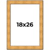 PosterPalooza | Embellished Gold Picture Frame - UV Acrylic, Foam Board Backing, Hanging Hardware - 2 of 4