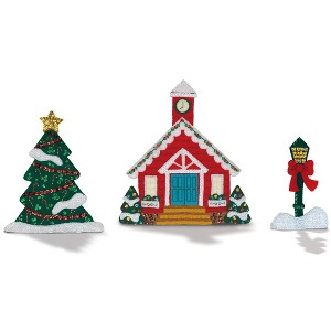 THE MANTEL SERIES™ | MerryStockings Collectible Classic Village 2024 (Schoolhouse) - 1 of 4