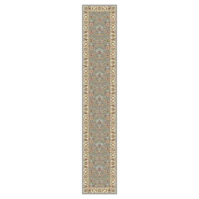 2'3"X21' Floral Runner Light Blue/Ivory - Safavieh