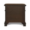 New Classic Furniture,Emilie 3-Drawer Solid Wood Nightstand in Tudor Brown - 2 of 4