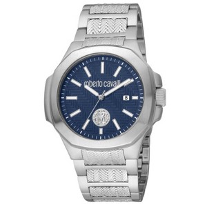 Roberto Cavalli Men's Classic Blue Dial Watch - RC5G050M0065 - 1 of 1
