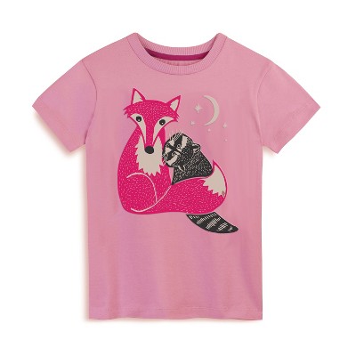 Mightly Girls Fair Trade Organic Cotton Graphic Short Sleeve T-Shirt