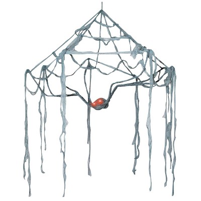 Halloween Spider Canopy Web Eyes Light