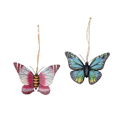 Gallerie II Butterfly Handmade Christmas Xmas Ornament A/2