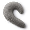 Avana Uno Adjustable Memory Foam Snuggle Pillow for Side Sleepers, Grey / Black - 4 of 4