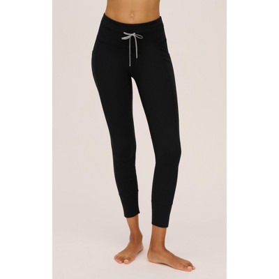 90 Degree By Reflex Womens 90 Degree By Reflex High Waist Cotton Elastic  Free Cloudlux Ankle Leggings With Side Pocket - Black - Small : Target