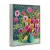 Stupell Industries Patterned Modern Flower Bouquet Framed Giclee Art - 2 of 4