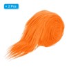 Unique Bargains DIY Crafts Christmas Halloween Gnome Beard Fluffy Plush Artificial Fur Ribbon - 3 of 4