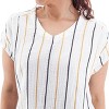 Aventura Clothing Women's Kelford SS Stripe Top - 3 of 4