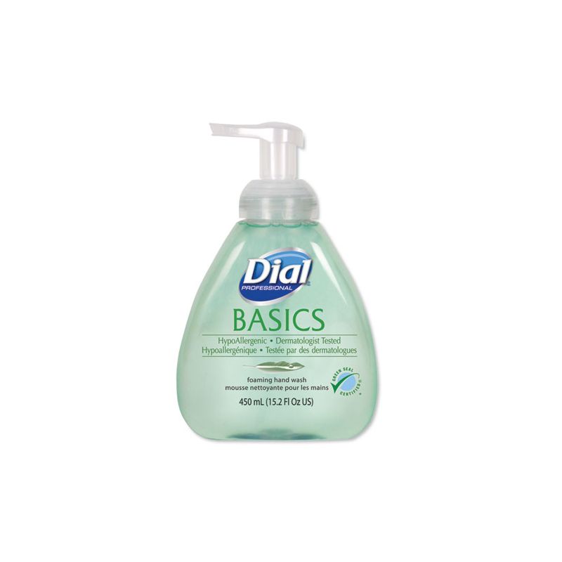 Dial Professional Basics Hypoallergenic Foaming Hand Wash, Honeysuckle, 15.2 oz, 1 of 2