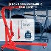 GOCAPTAIN Hydraulic Long Ram Jack, Heavy Duty Double Piston Engine Hoist Cylinder, 17600LB Capacity for Garage Cranes, Automotive and Farm Equipment - 4 of 4