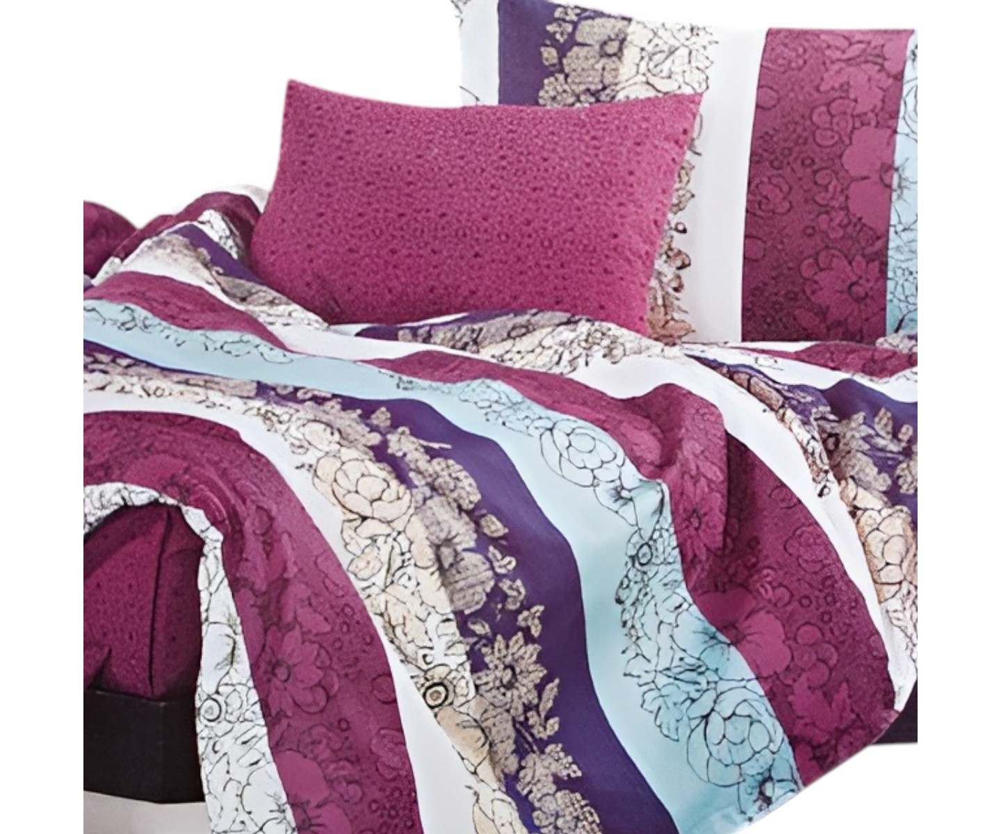 Пододеяльники Slickblue Multicolor Comforter Set, Includes Duvet Cover & Shams, Modern Bed Style, цвет: Разноцветный — фото 3