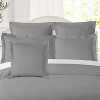 Nestl Soft Pillow Shams Set of 2, Double Brushed Microfiber Pillow Covers, Premium Pillow Shams With 1.5” Flange - 2 of 4