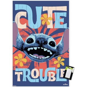 Trends International Disney Lilo & Stitch (2025) - Cute Trouble Unframed Wall Poster Prints - 1 of 4