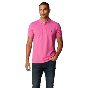 U.S. Polo Assn. Men's Slim Fit Solid Pique Polo With Small Pony Polo Shirt - 1 of 1