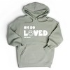 Simply Sage Market S.W.Smiley Oh So Loved Hoodie - 2XL - Sage - 2 of 3