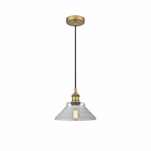 Orwell - 1 Light Cord Hung Mini Pendant In Industrial Style-7.75 Inches Tall and 8.38 Inches Wide - 1 of 1