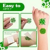 4E's Novelty 72 Pack Shamrock Tattoos Pre-Cut St. Patrick's Day Party Favors for Kids Bulk Gifts Accessories - 4 of 4