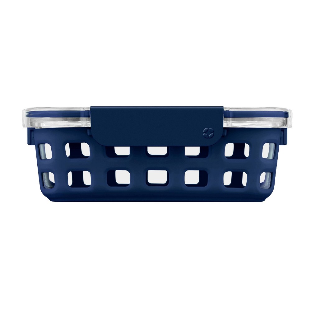 Photos - Food Container Ello 3.4 Cup Glass  - Navy