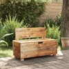 vidaXL Bench Solid Mahogany Wood 33.9"x15.7"x23.6" - 2 of 4