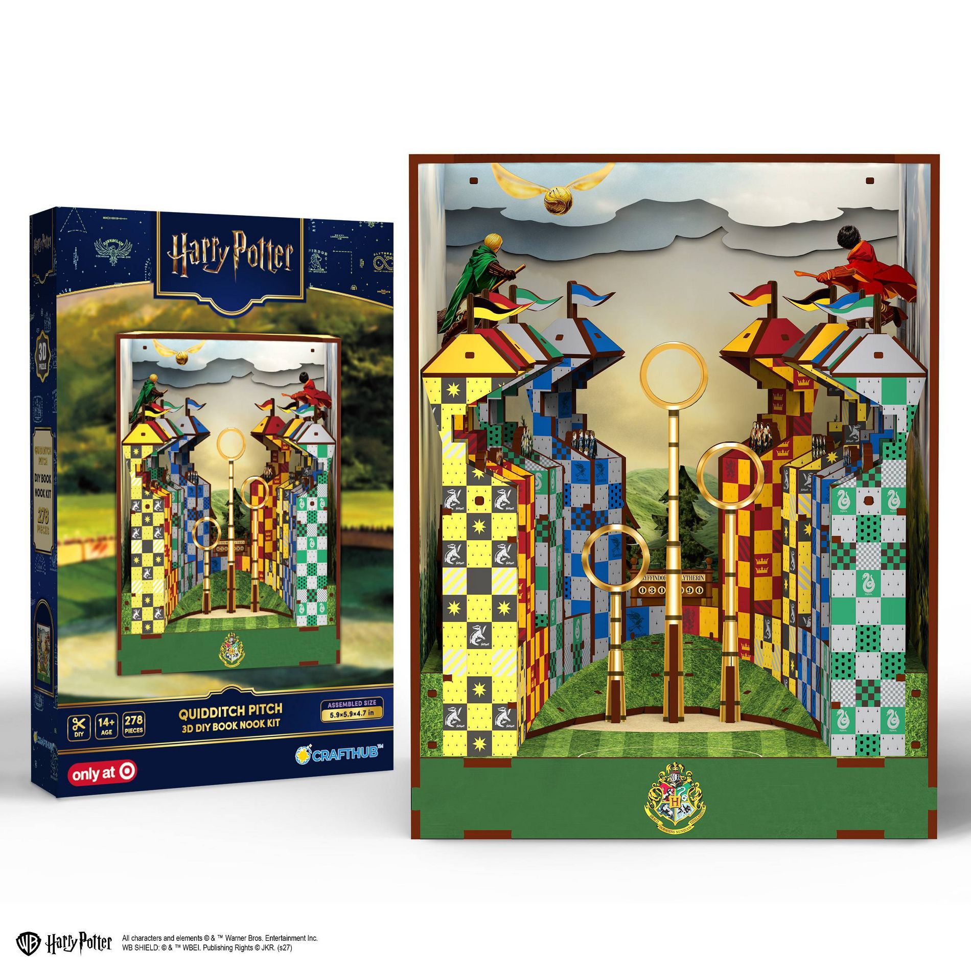 Harry Potter Book Nook: Quidditch Cup