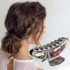 Unique Bargains Women's Elegant Fish Pattern Hair Clips Hairdo Clips 4.06"x1.81"x2.20" 1 Pc - 2 of 3