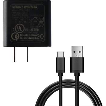 USB Wall Charger Head Kyocera Qualcomm 2.0 Quick Charge with USB-C Data  Cable