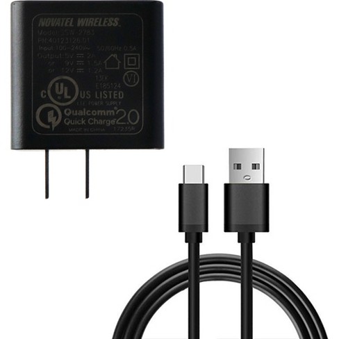 Cargador USB Quick Charge 30 de 18 W Dual con cable Micro-USB