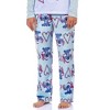 Seven Times Six Disney Stitch Christmas Pajamas Men's Candy Cane 2 Piece PJ Lounge Set - 4 of 4