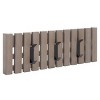 Cato 3 Hook Wall Mounted Coat Rack - STG5704 - Safavieh - 3 of 4