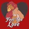 Boy's Lion King Simba and Nala Feel The Love T-Shirt - image 2 of 4