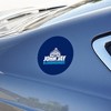 John Jay College of Criminal Justice Bloodhounds Logo Automotive Car Refrigerator Locker Vinyl Circle Magnet - 3 of 4