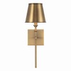 Capital Lighting Whitney 1 - Light Wall Light in  Aged Brass - 3 of 4