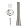 Unique Bargains Spring Steel Rubber Bumper Tips Door Stop - 4 of 4