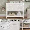 Dexmalle 36" Bathroom Vanity with Tip-Out Tray and 1 Open Shelf - 4 of 4