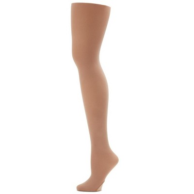 Capezio Caramel Studio Basics Footed Tight - Toddler One Size : Target