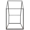 Twin Size Metal House Bed For Toddler Kids Teens Metal Frame Platform Bed With Roof For Bedroom Apartment - 2 of 4