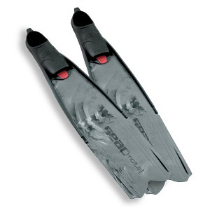 SEAC Motus Camo Long Soft Powerful Freediving Spearfishing Fins - 1 of 3
