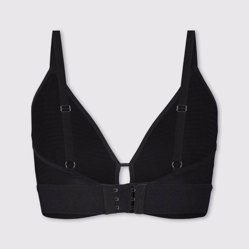 All.You. LIVELY Women's Busty Stripe Mesh Bralette, 5 of 5