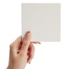 Bright Creations 10-Pack 4.25x4.25 White Ceramic Tiles for Crafts, Unglazed Blank Square Coasters for Painting, Use with Alcohol Ink, Acrylic Pouring - 4 of 4