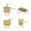 Unique Bargains Lightweight Bathroom Accessories Set 1 Set - 2 of 4