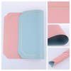 REGALWOVEN Leather Heat Resistant Washable Wipeable Dining Table Placemats 18 x 12 Inch 6 Pcs - 2 of 4