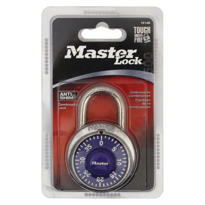 master lock dial combination padlock