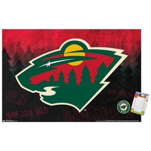 Trends International NHL Minnesota Wild - Logo 15 Unframed Wall Poster Prints - 1 of 4