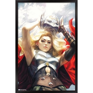 Trends International Marvel Comics - Thor - Mighty Thor #705 Framed Wall Poster Prints - 1 of 4