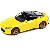 2023 Nissan Z Ikazuchi Yellow with Super Black Top "Import Legends" Limited Edition 1/64 Diecast Model Car by Auto World - 2 of 3