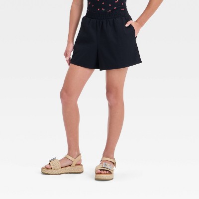 Girls' Twill Boxer Shorts - art class™